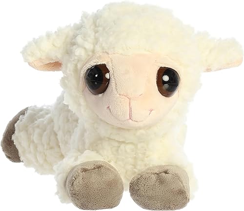 Miniatura 2 de Peluche Aurora Dreamy Eyes Lamb Lea, 10 pulgadas
