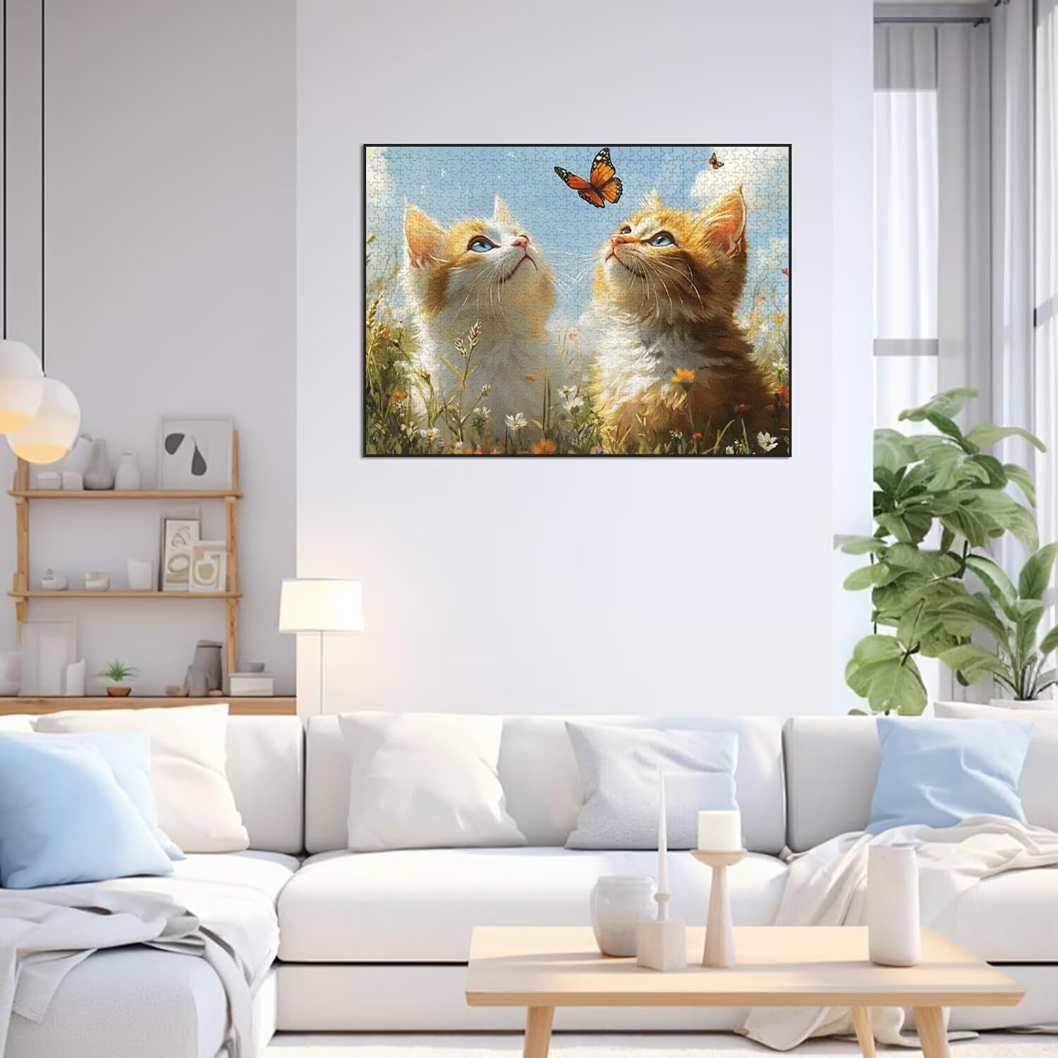 Puzzle 6000 Pezzi gatto Puzzle Classici per Gioco Familiare, n-492