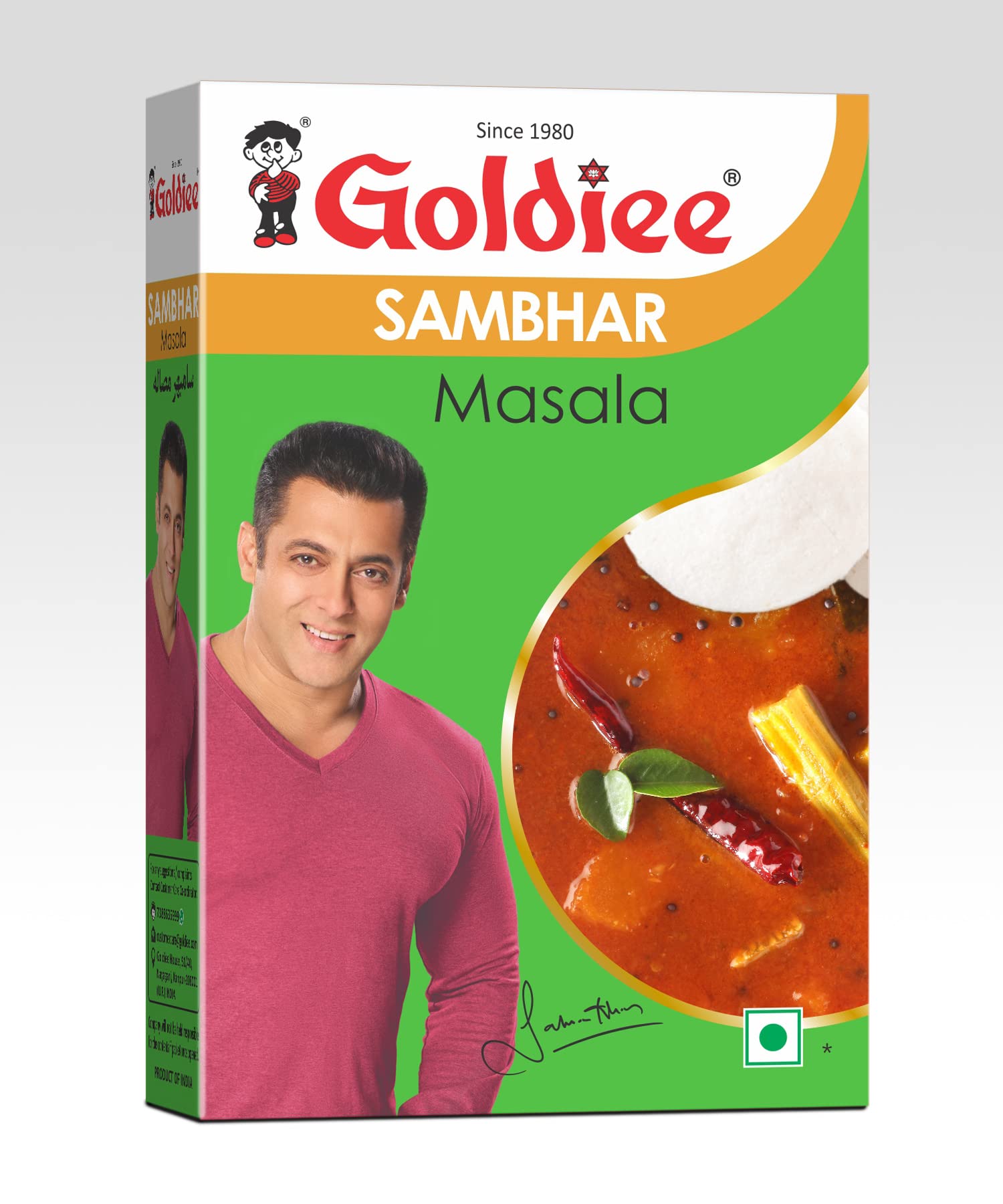 Goldiee Sambhar Masala 100 Gm Pack (B09KY2JZ9F) Amazon Price History, Amazon Price Tracker