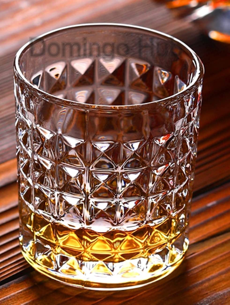 Heavy Whiskey Glasses - Set of 6 for Bourbon & Scotch -3