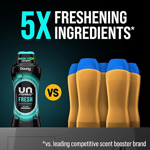 Vista 77 de Downy Unstopable - Perlas potenciadoras de aroma de lavandería para lavadora, exuberante, 20.1 onzas