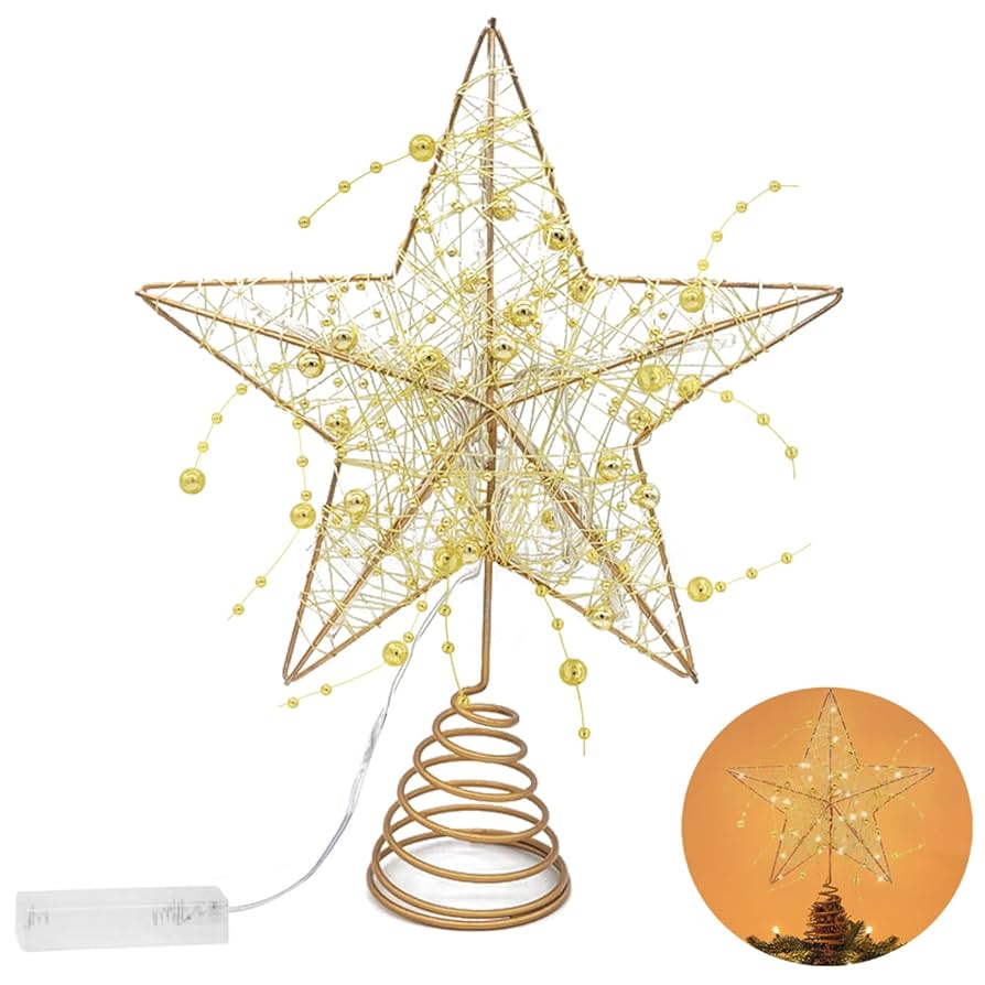 Amazon.co.jp: ツリートップ 星 クリスマスツリー スタートップ