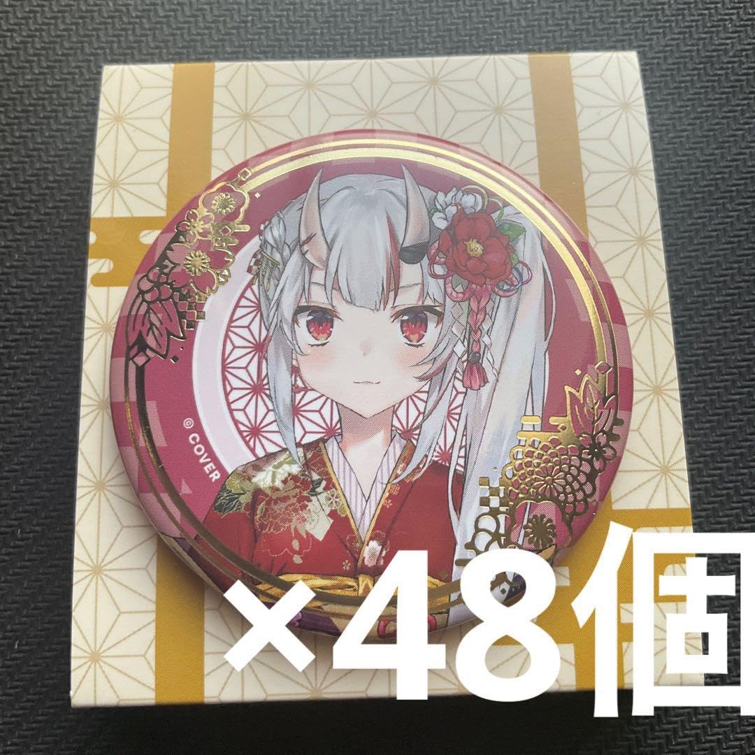 Amazon.co.jp: ホロラ 箔押し 百鬼あやめ 缶バッジ 正月衣装ver 個 