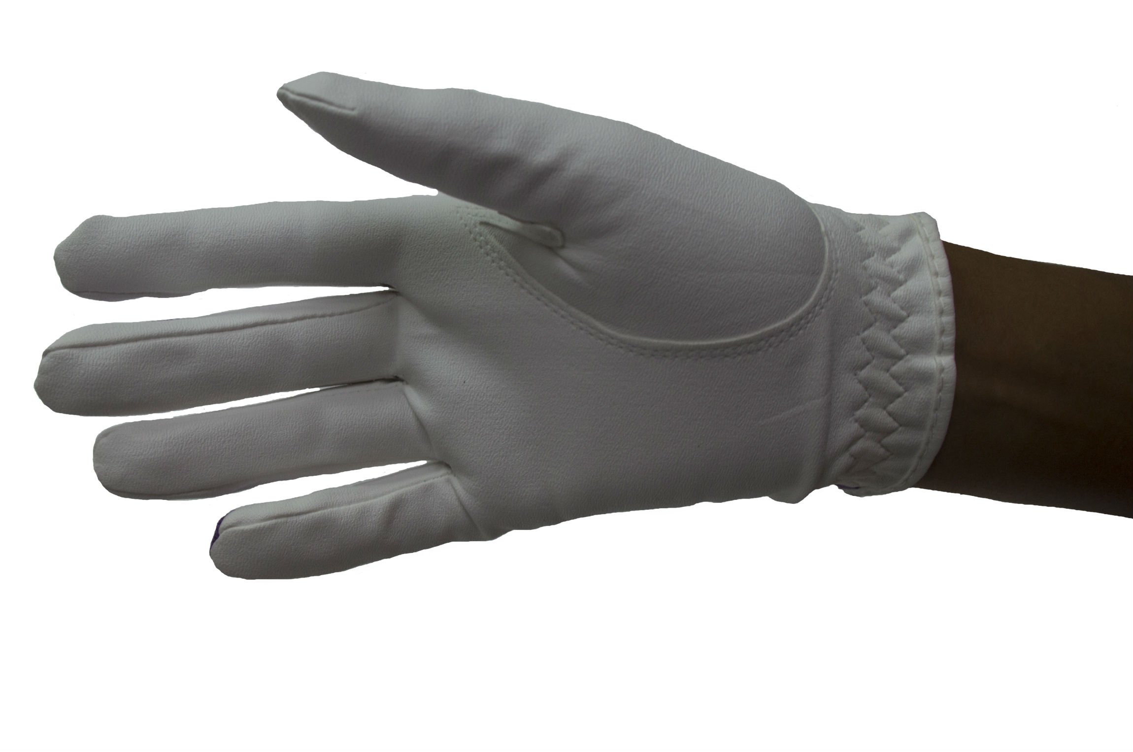 Sephlin - Lady E Women's Purple and White Right Hand Golf Glove (Medium, Right Hand)