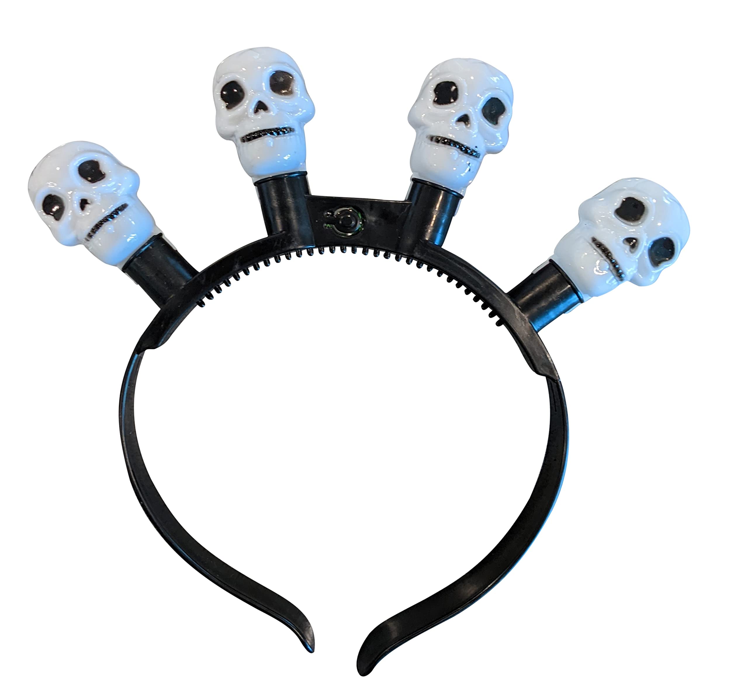 The Electric Mammoth LED Halloween Headbands - Bright Light Up Hair Piece For Kids Adults - Flashing Hat
