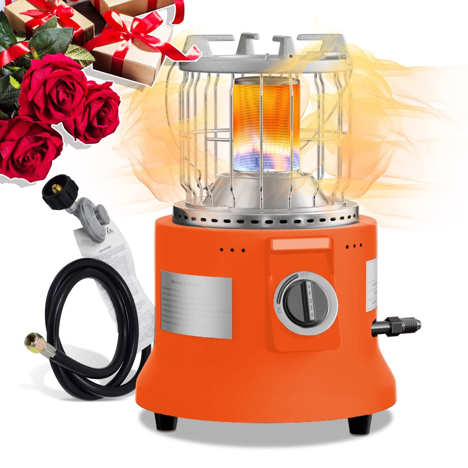 SEEYANG Patio Tent Propane Heater , Portable Propane Tank Top Heater