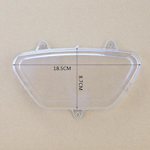 Miniatura 4 de Minho Cubierta de Velocímetro de PP para Motocicleta Compatible con Scooters Ciclomotores Chinos GY6 Taotao 50ATM