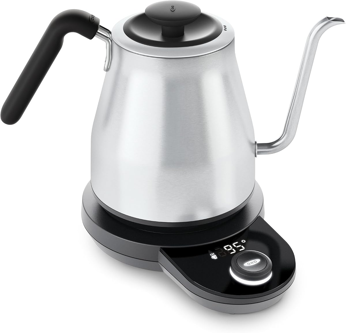 OXO Brew adjustable temperature pour-over gooseneck kettle