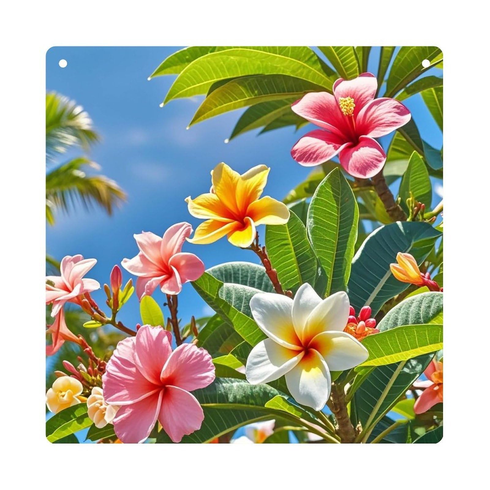 Hawaii Flowers Hanging Ornament Wall Decor Pendant