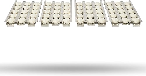 Coyote - Juego de domador de llama de briquetas de cerámica para parrillas modelo C2 de 36 pulgadas, juego de 4 - C2BRIQ36