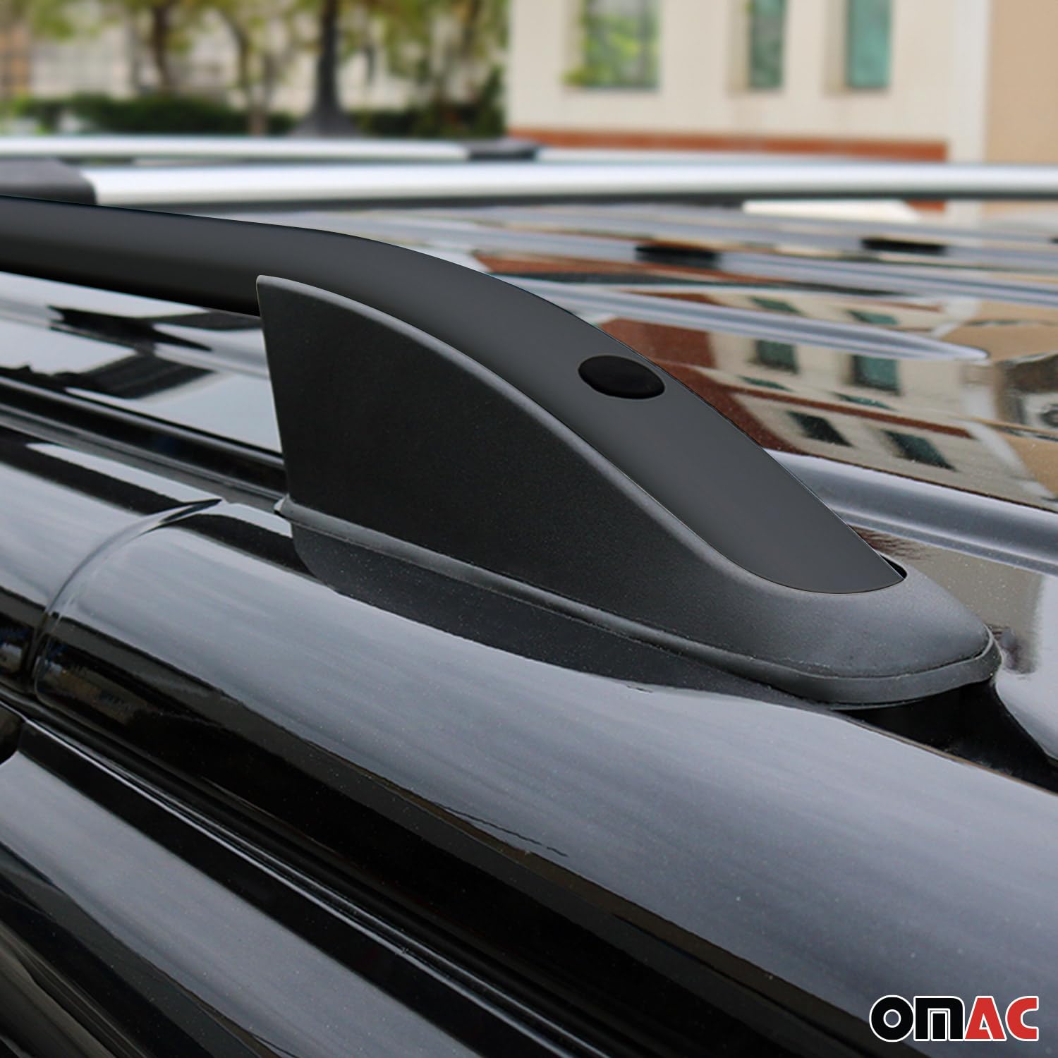 Dachreling Relingträger für Ford Transit Tourneo Custom 2023-2025 Alu Schwarz L1