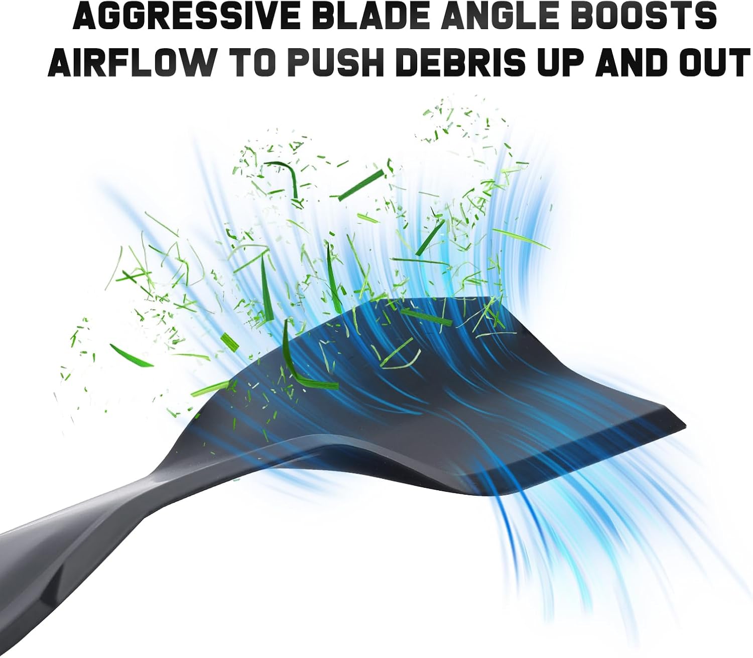 942-0610A Mulching Blades for Bolens Cub Cadet Troy Bilt Huskee LT3800 MTD Murray 38 inch Deck Lawn Mower Replace for 742-0610 742-0610A 942-0610 (2 Pack)