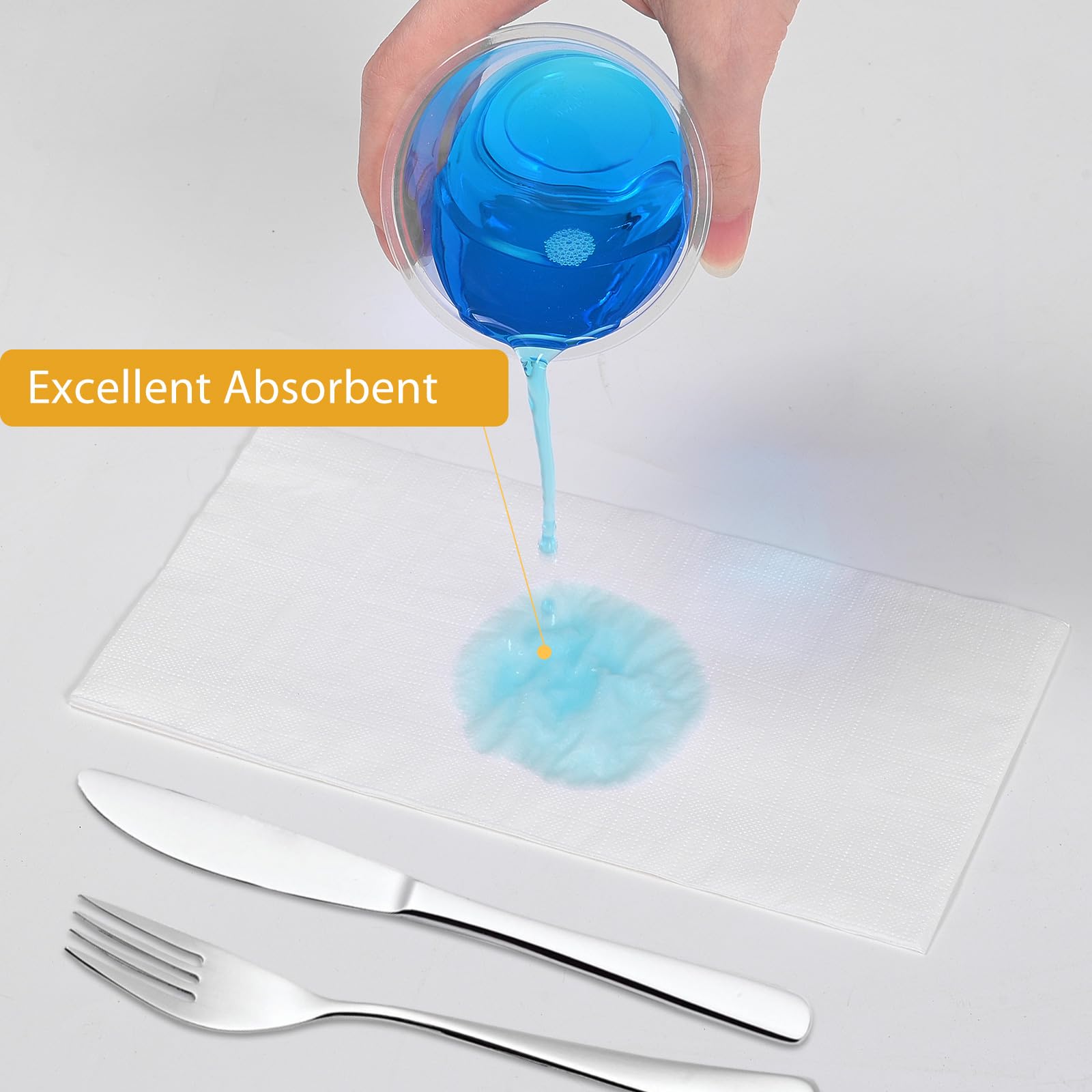 Toallas desechables de alta calidad para invitados, 200 servilletas de papel con tacto de lino, servilletas de baño suaves y absorbentes de 3 capas, elegantes toallas de mano blancas para