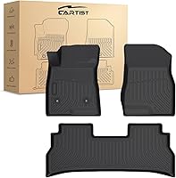 Vista 20 de Alfombrillas para Nissan Ariya 2023 2024 2025 2026, alfombrilla para todo tipo de clima, para accesorios Ariya, alfombrillas de TPE para piso