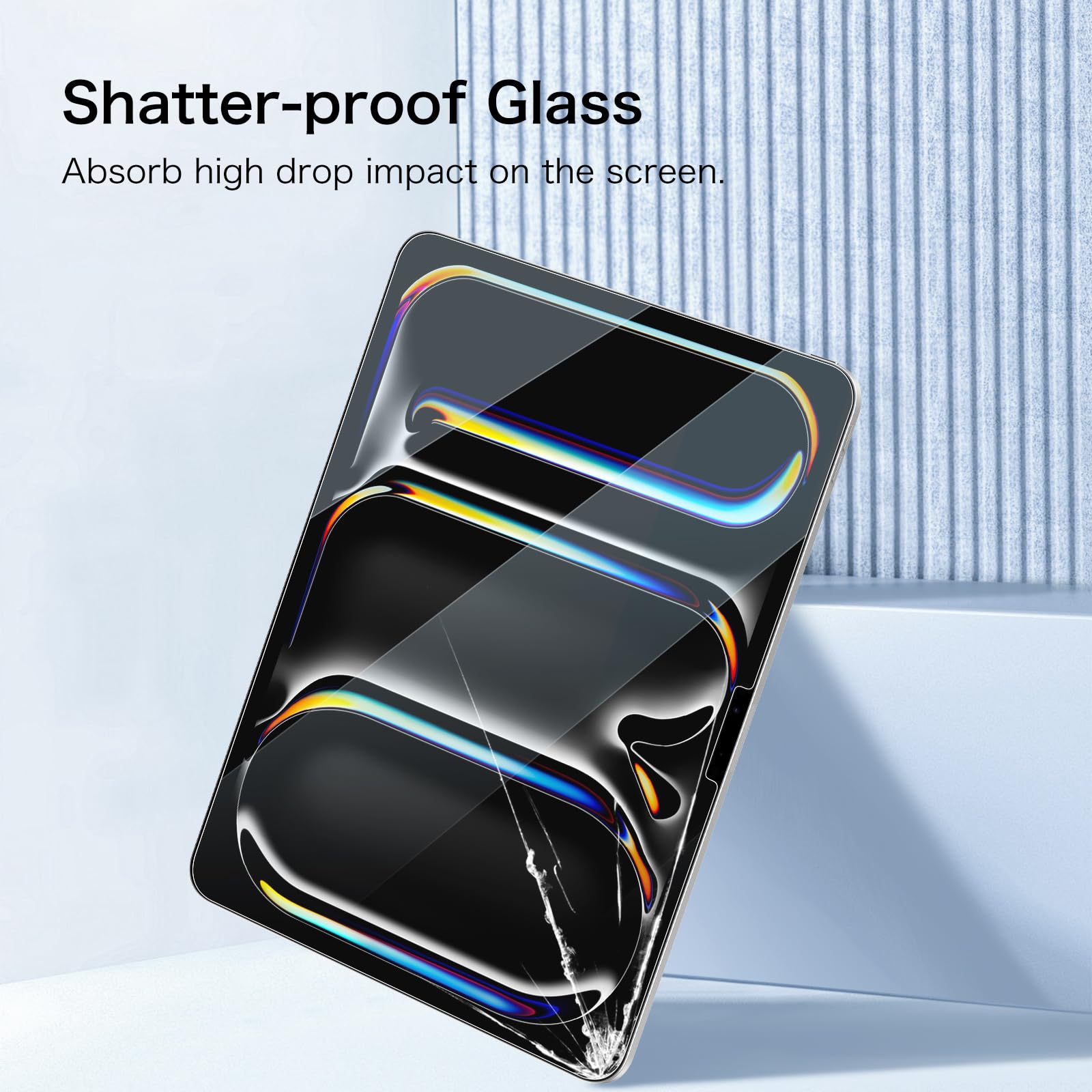 Lot-2 Verre Trempé Pour IPad Air 13 Pouces (M3 2025, M2 2024) Protection D'écran Anti-Rayures Transparent - Informatique