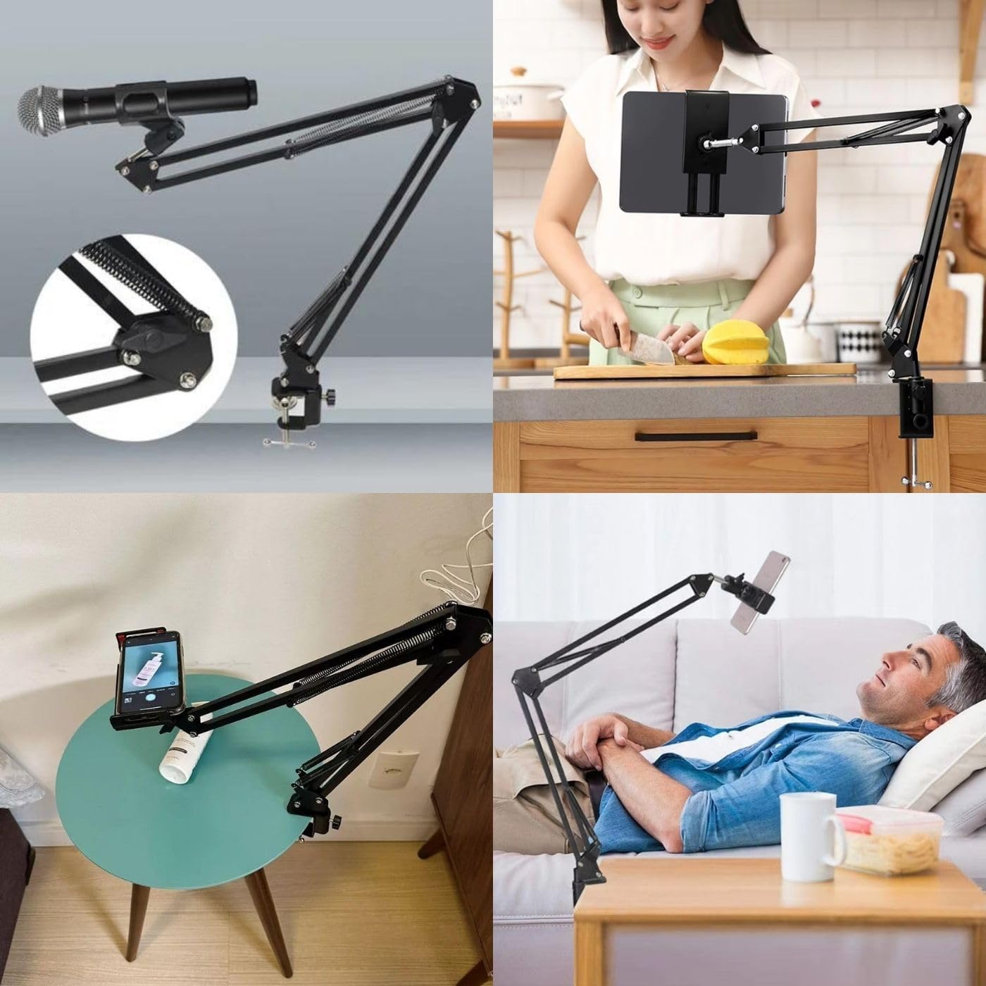 Review do suporte de mesa para microfone: seu aliado perfeito para gravações profissionais! 10 71S70TqoPvL. AC SL1400