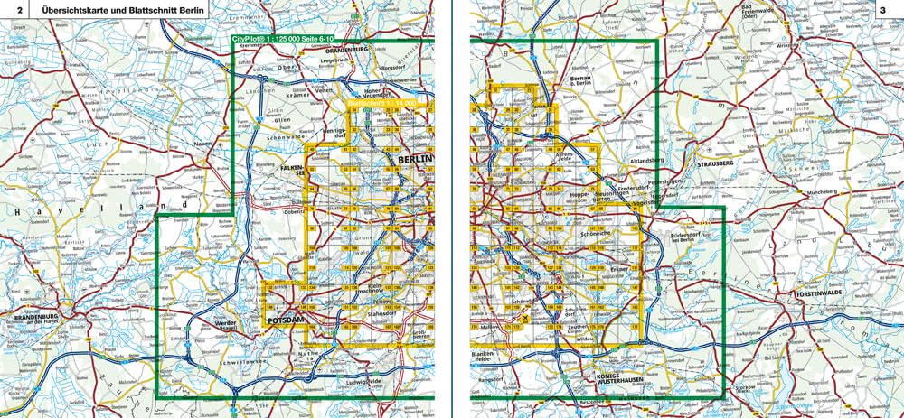 ADAC Autofahreratlas Berlin 1:14.000