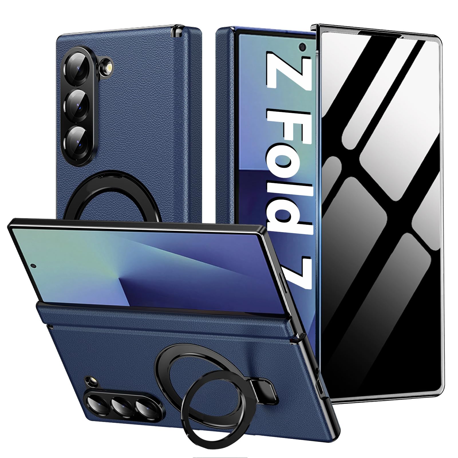 Amazon.com: AFENGBOX Case for Samsung Galaxy Z Fold 7,Luxury