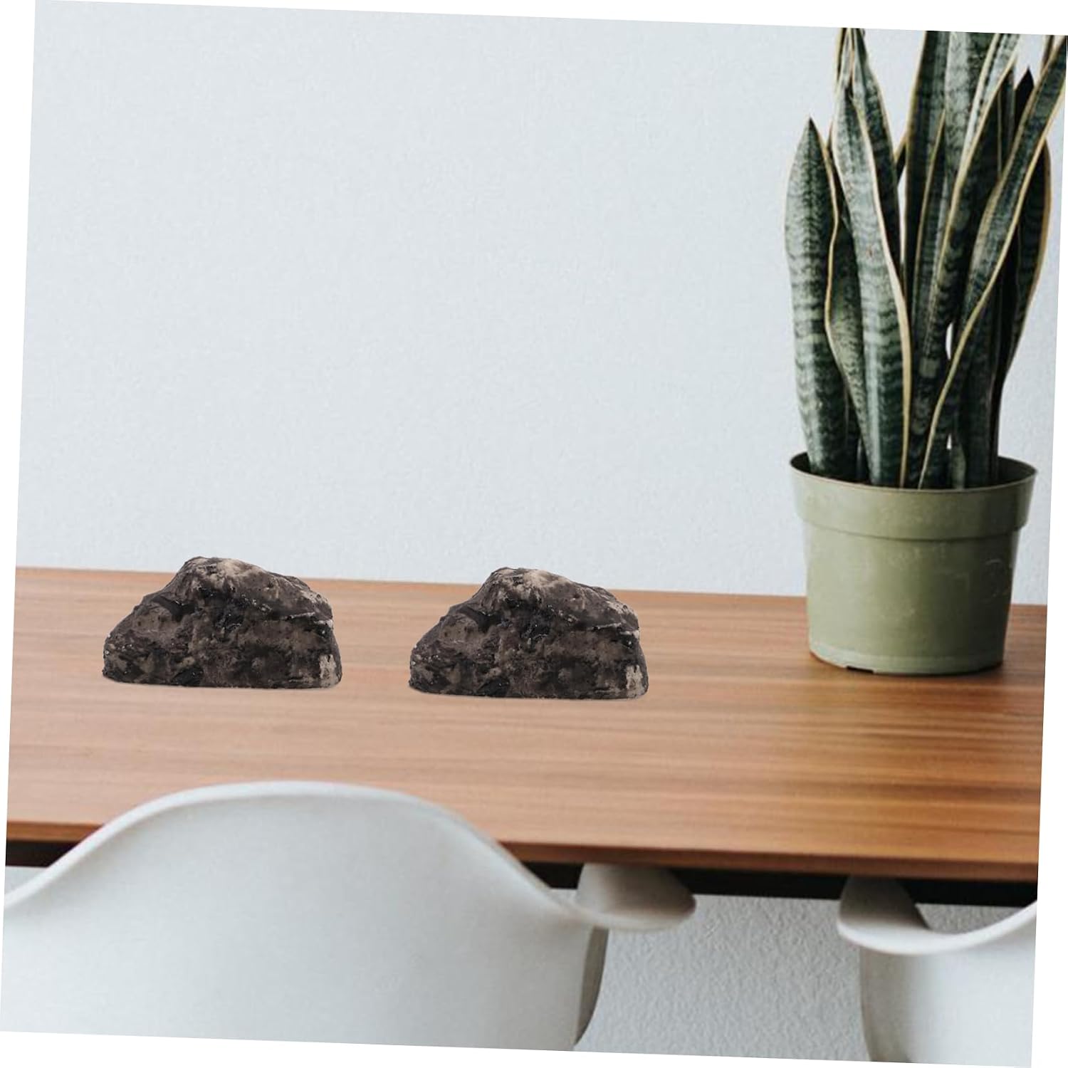 Mipcase 3Pcs Artificial Stone Key Box Hidden Key Holder for Outdoors Durable Faux Rock Design for Storage for Friends and Family