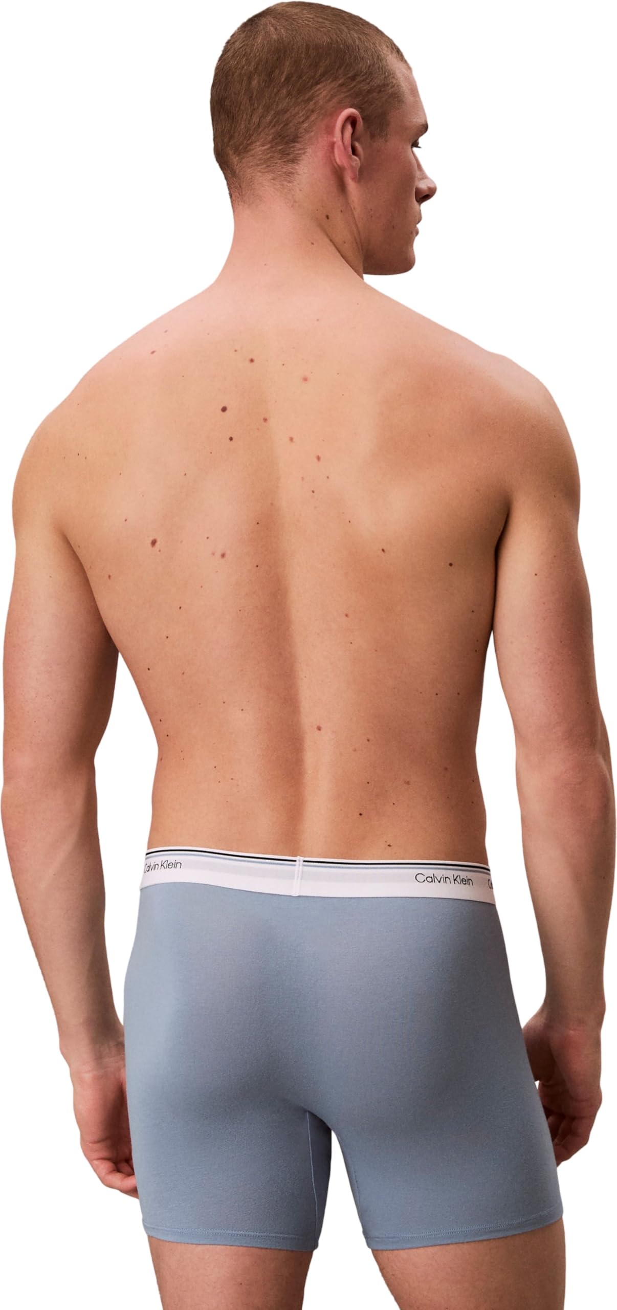 Calvin Klein Calzoncillos bóxer Pack de 3 Hombre Briefs con Logotipo en la Cintura