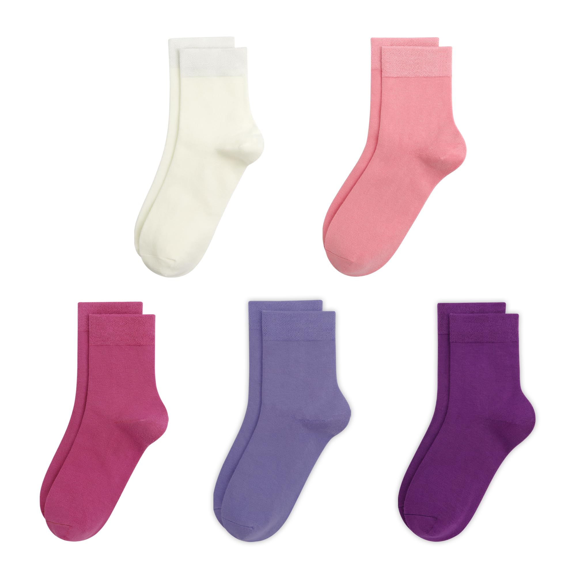 SERISIMPLE Kids Viscose Bamboo School Socks