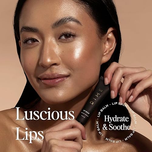 Miniatura 7 de DIME Beauty - Bálsamo labial hidratante y brillante, vegano y libre de crueldad, cuidado labial antienvejecimiento, 0.5 oz / 0.5 fl oz