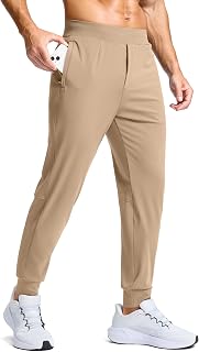 G Gradual Men's Golf Joggers Pants with Zipper Pockets Stretch Sweatpants