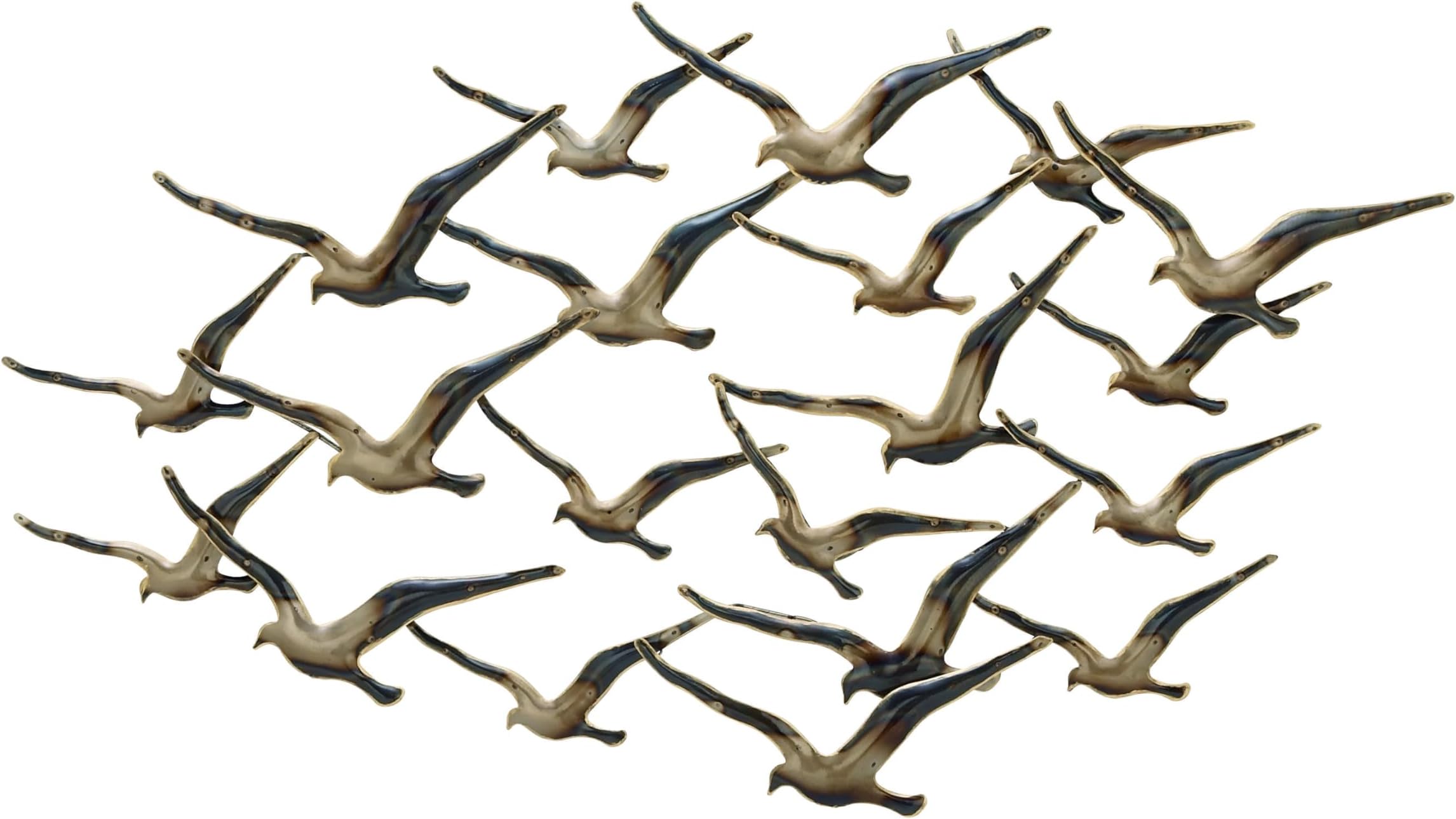 Coastal Bronze Metal Wall Decor