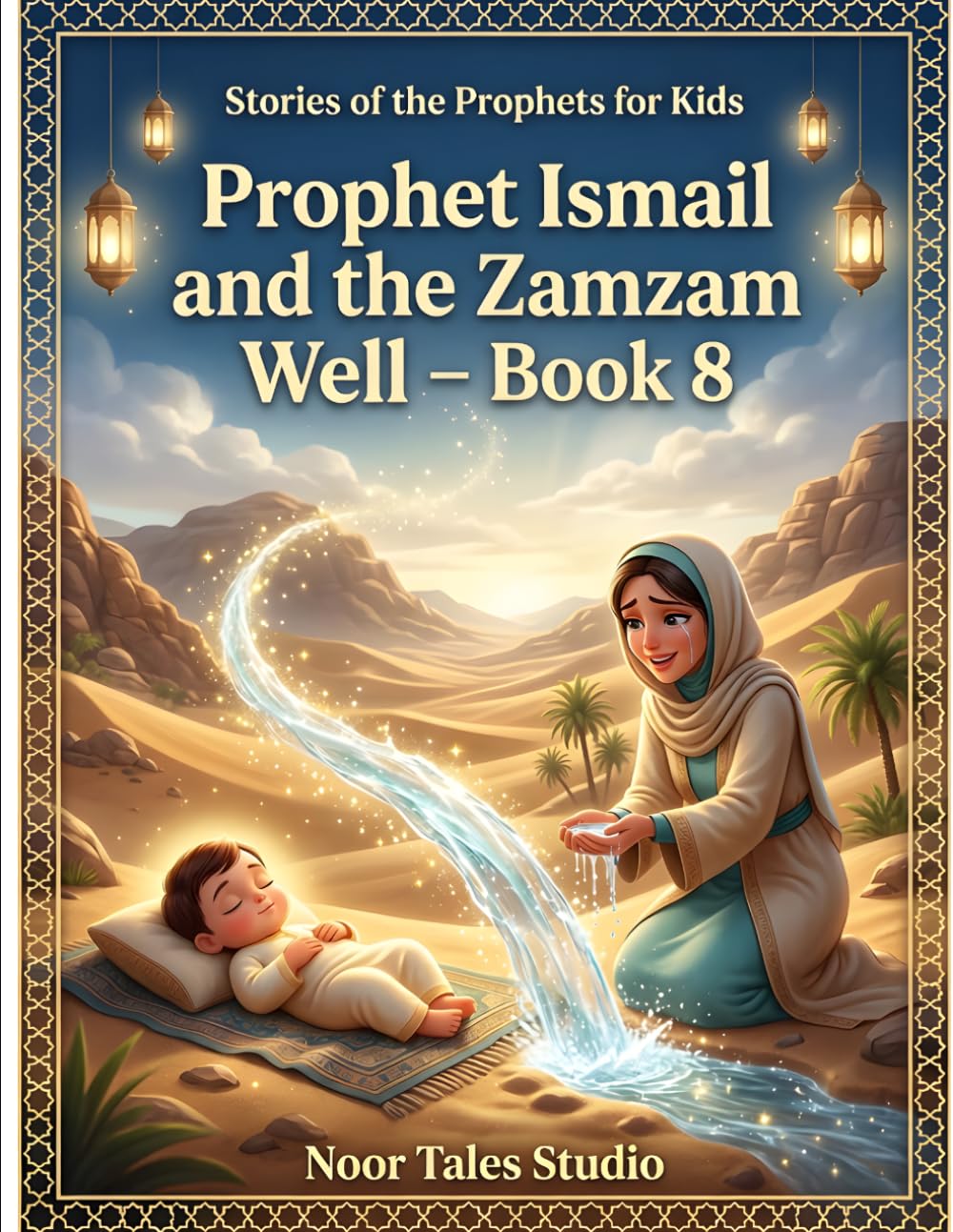 Stories of the Prophets for Kids: Prophet Ismail and the Zamzam Well – Book 8: A Heartwarming Islamic Story About Patience, Trust in Allah, and Divine Mercy