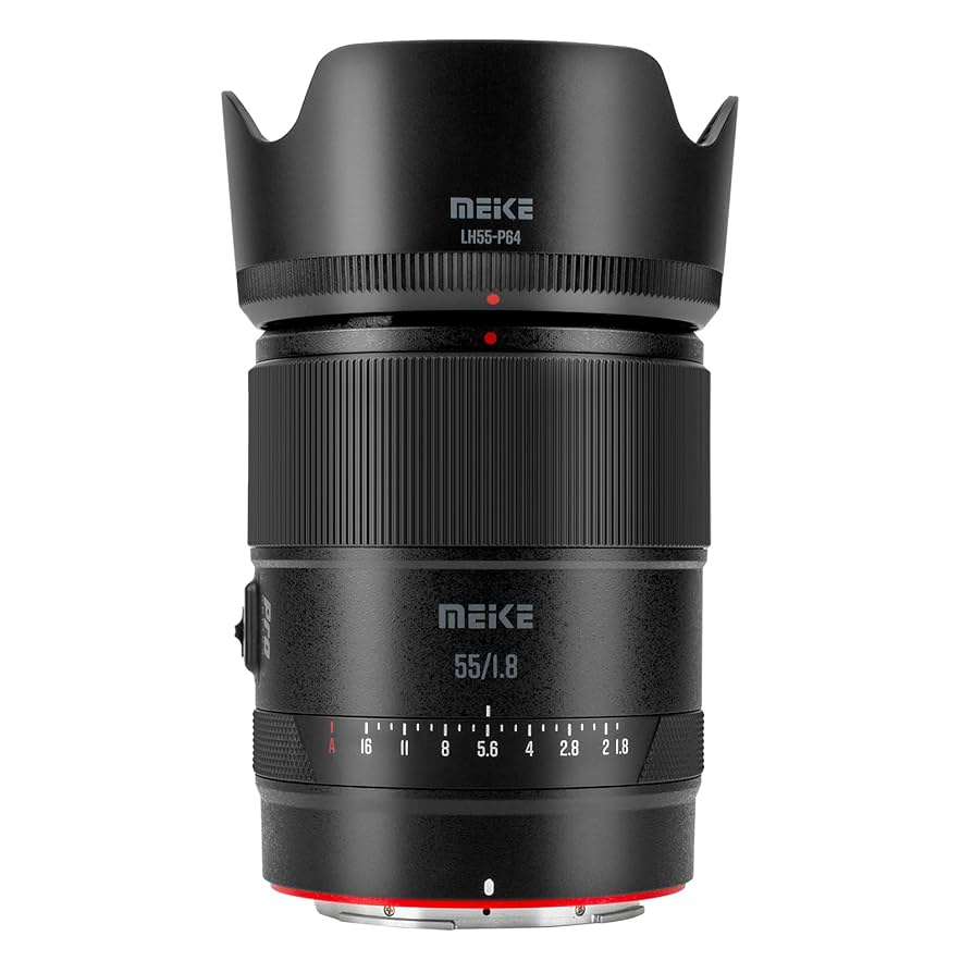 Amazon.com : Meike 55mm F1.8 Pro Series Auto Focus STM Full