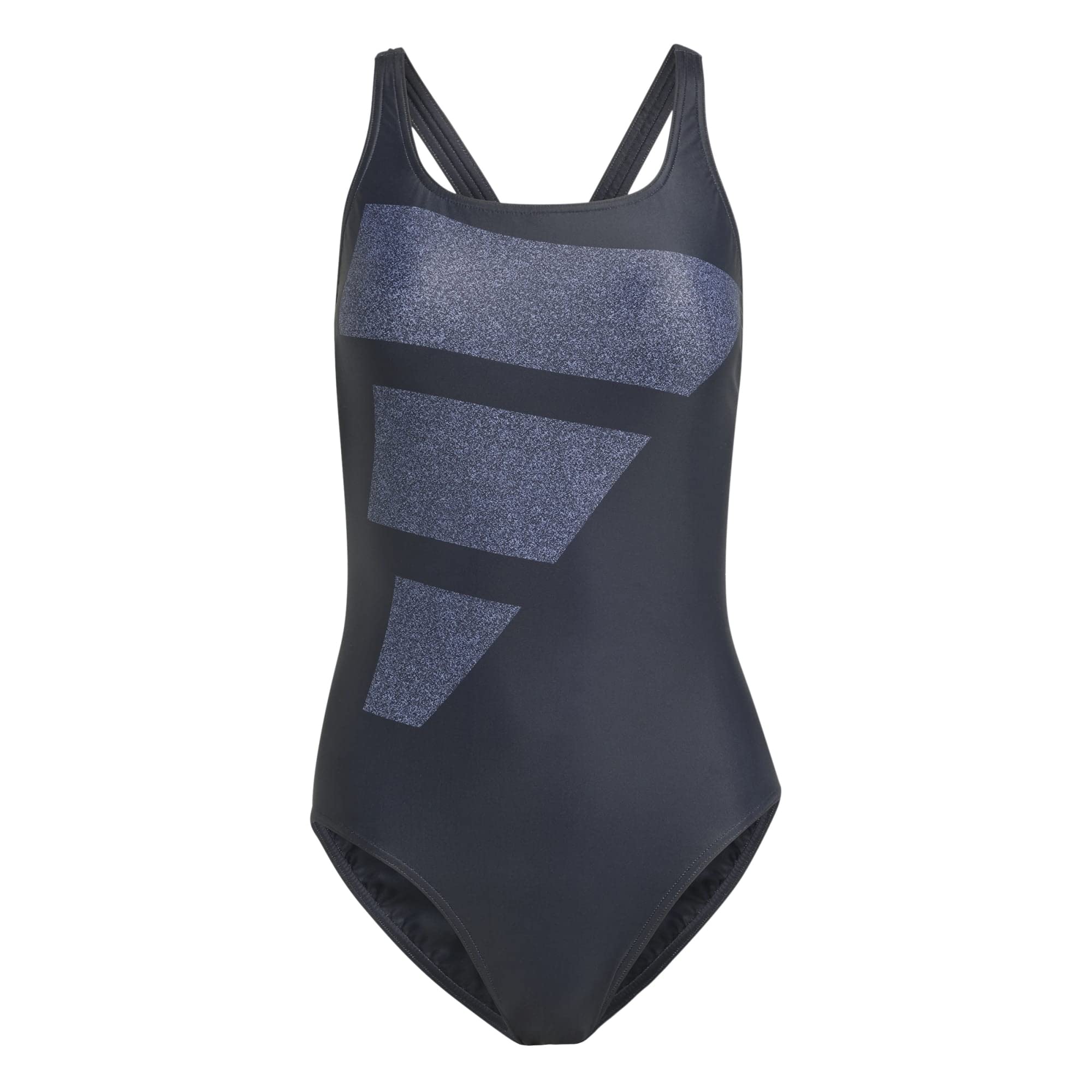 adidasWomen's Big Bars Graphic Two Piece Swimsuit