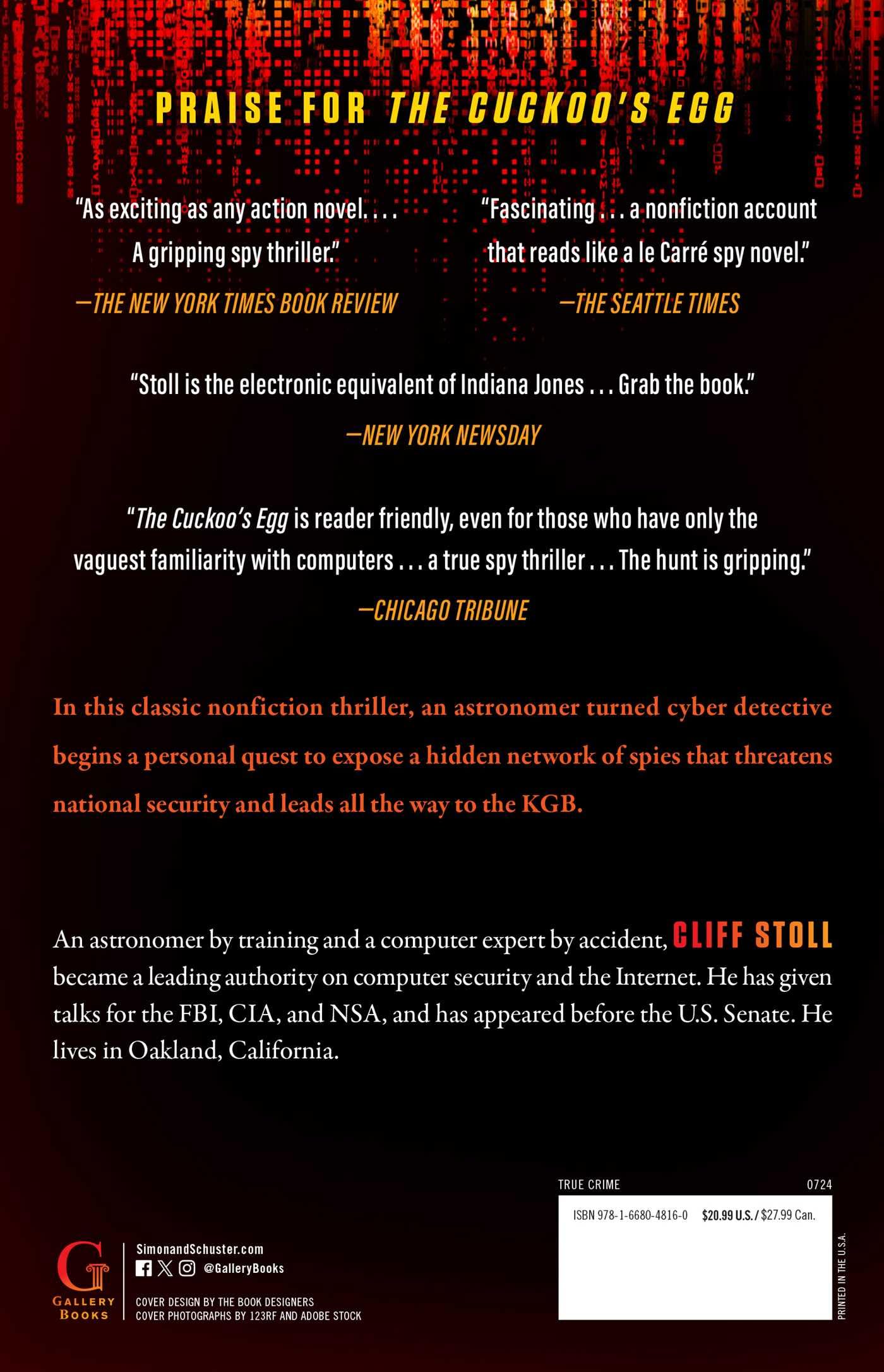 The Cuckoo's Egg: Tracking a Spy Through the Maze of Computer Espionage