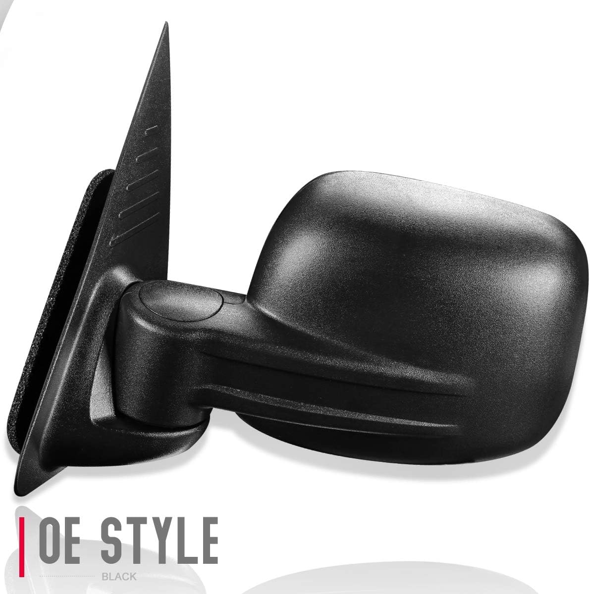 Auto Dynasty CH1320226 OE Style Manual Driver/Left Side View Door Mirror Compatible with Jeep Liberty 02-07
