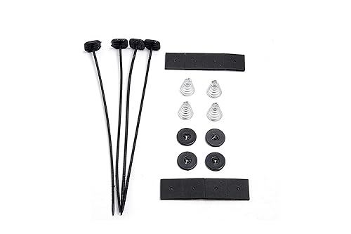 Atublan Kit de instalación universal de montaje en ventilador cinturón de plástico para ventilador de refrigeración a presión correa de amarre para