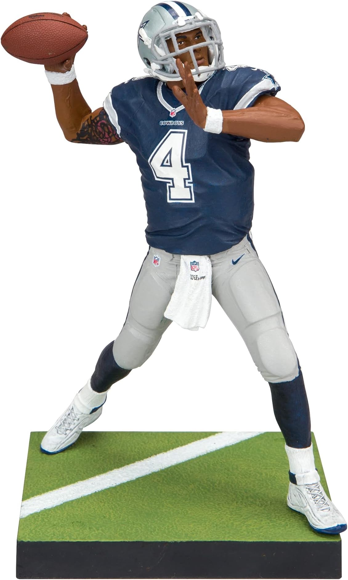 McFarlane Toys Dak Prescott Dallas Cowboys 7" NFL Player Figurine 2018 Edition