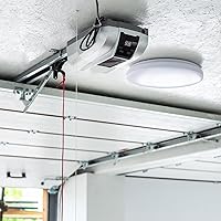 Vista 6 de uxcell 1 juego de polea de puerta de garaje y kit de repuesto de cable de 2.992 in, polea de puerta de 3 pulgadas de diámetro exterior y cable