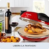 """Ariete 909 Fast and Compact Pizza Making Machine for Both Fresh and Frozen Pizzas, Forno Pizza da Gennaro equipped with a Timer and 5 Temp Levels, 1200 watts (Red)""" - 4