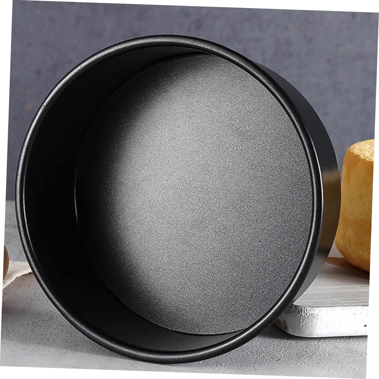 Mobestech 2Pcs Cake Molds Detachable Baking Pan Non Stick Baking Ring for Cheesecakes Cakes and Pastries