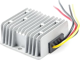 KNACRO 15V 8A DC-DC Converter DC 9V / 12V 9-14V to DC 15V 8A 120W DC Boost Module Waterproof (DC 15V 8A 120W)