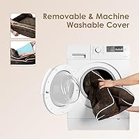 Vista 189 de EHEYCIGA - Cama ortopédica para perro grande, impermeable, de espuma viscoelástica y espuma tipo caja de huevos, bordes elevados, antideslizante