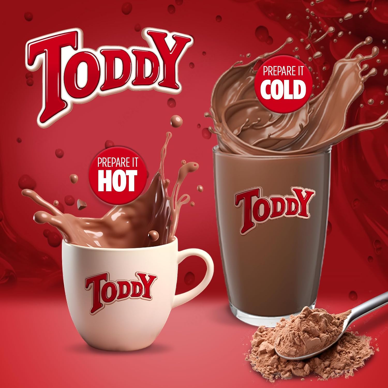 Chocolate Powder Drink Mix – Breakfast Shake with Vitins and