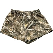 MakeMeChic Womens Camo Shorts Athletic Sports Running Boxer Workout Sweat Shorts