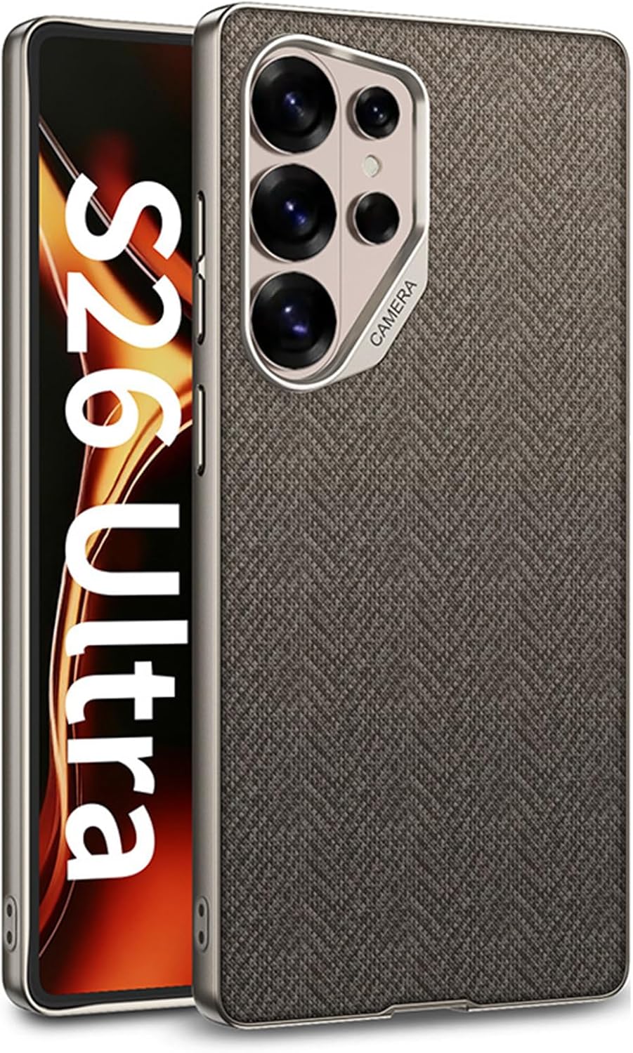 Shockproof Case for Samsung Galaxy S26/S26 Plus/S26 Ultra, Camera Protection Cover, Frosted Anti-Fingerprint Skin-Friendly Business Case(Gray,S26 Plus)