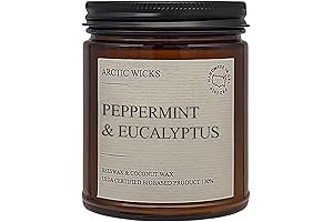 Arctic Wicks Peppermint Eucalyptus Candle: A Refreshing Escape