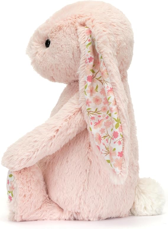 Jellycat Blossom Blush Bunny Cherry Stuffed Animal, Medium