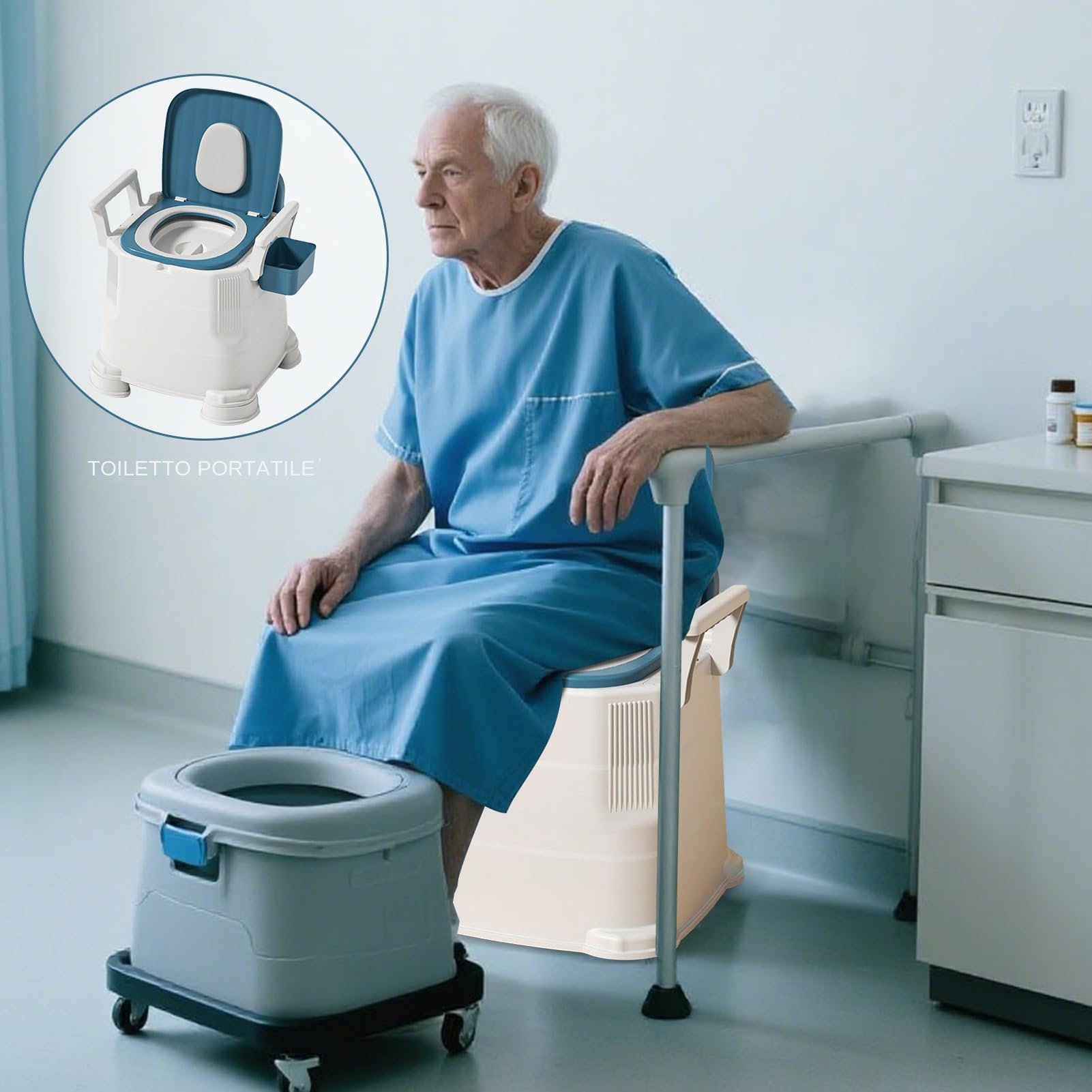 Travel Töpfchensitz Für Die Kleinen | Tragbare Camping Toilette Für Auto - Trainer Töpfchen Für Outdoor-Reisen, Straßenreisen, Badezimmer Im Haus, Schwangere Frauen, Kompaktes Design