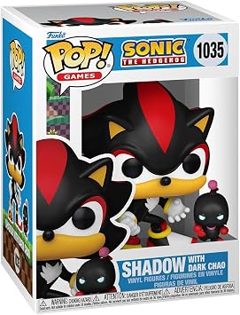 Funko Pop&Buddy: Sonic- Shadow/Chao Figür