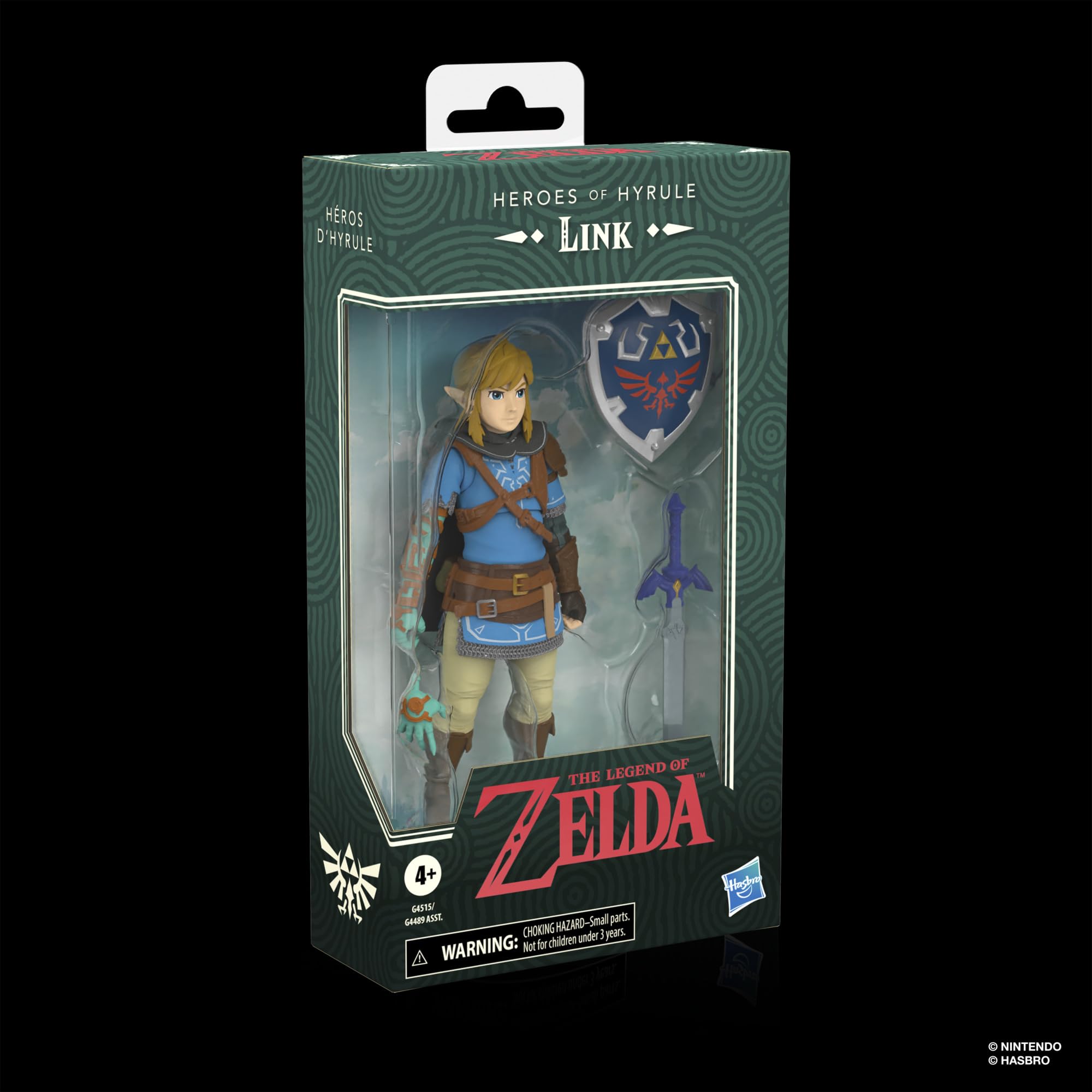 Hasbro The Legend of Zelda Héros d'Hyrule Link, Figurine de Collection Premium à l'échelle 15 cm, The Legend of Zelda: Tears of The Kingdom