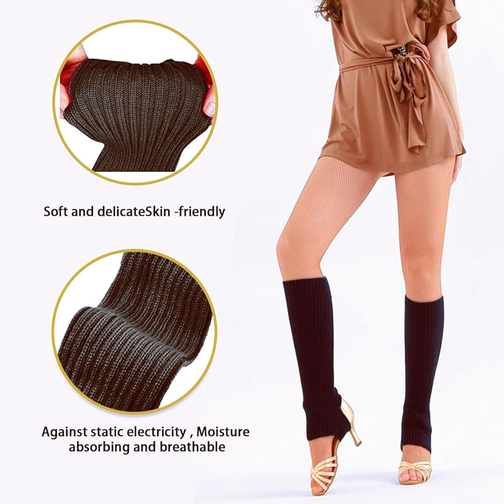 Scalda Muscoli Donna E Bambina - In Acrilico Per Balletto, Yoga E Danza - Foto 8