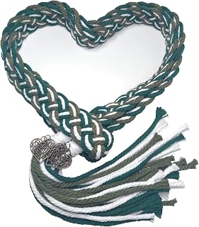 Wedding Lasso Rope,Wedding Cord Traditional Celtic Pattern Rustic ,Lasso Lazos para Boda Wedding Cord for Traditional Catholic Wedding Ceremony,Bridal Gift (Green)